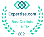 Logo: Expertise.com Best Dentists in Fairfax 2021
